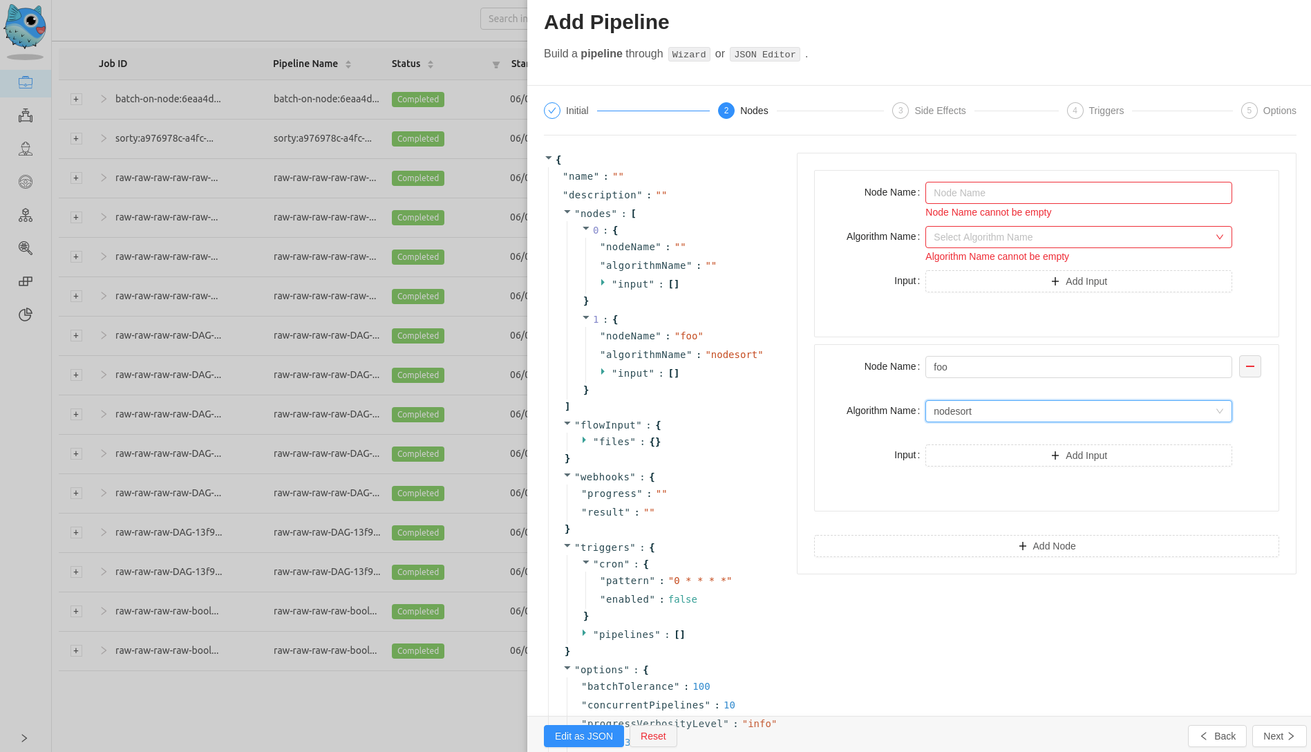 Add Pipeline